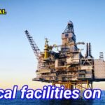 Medical facilities on the oil rig